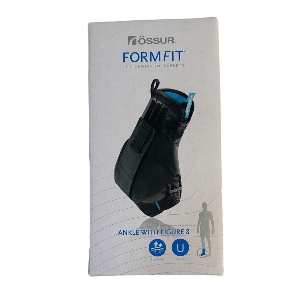 Ossur FormFit Ankle Brace with Speedlace & Figure 8 Straps Single Pull Closure M